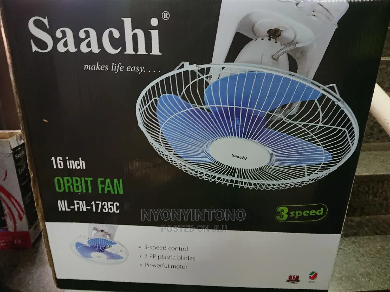 Saachi Ceiling Fan Strong and Durable