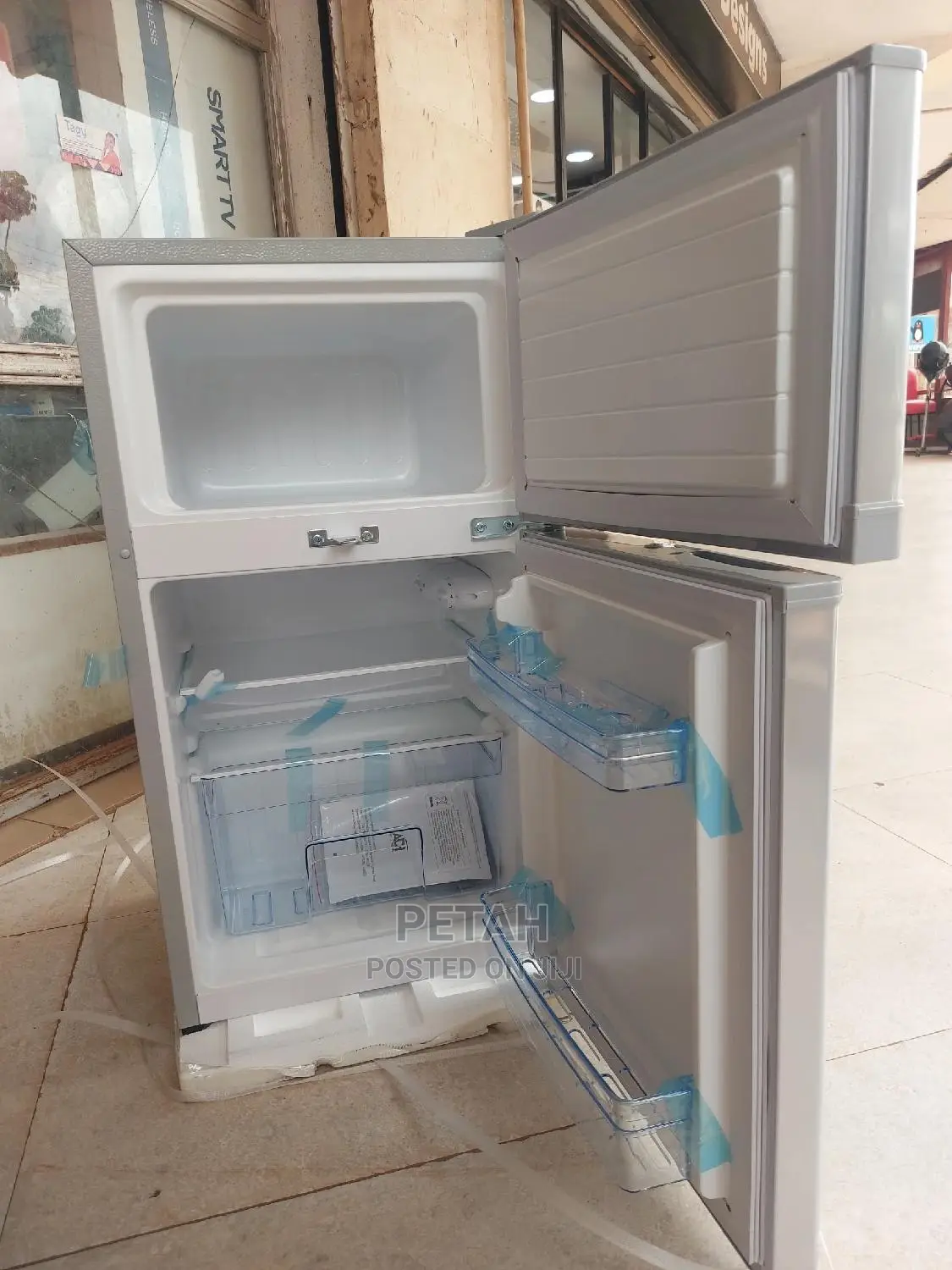 120litres Double Door Fridge