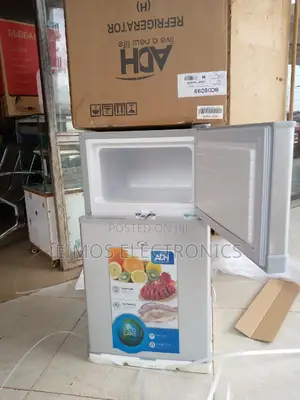 Adh Double Door Fridge 99 Litres