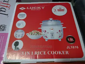 Lucky 3 in 1 1.5L Rice Cooker With Steamer 2years Warranty