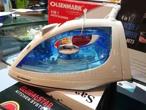 Olsenmark 3D Ceramic Steam Iron Wet and Dry