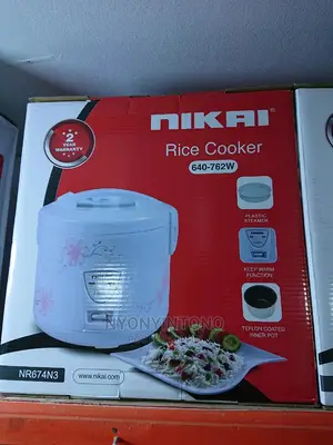 Nikai Rice Cooker With 2years Warranty
