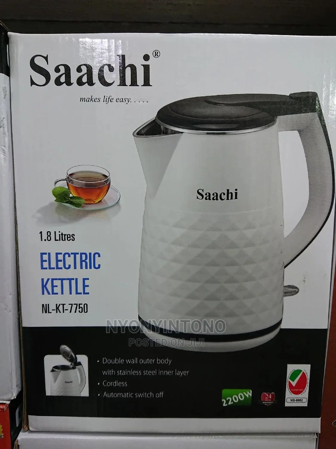 Saachi Milk Cooking Parcolator / Kettle