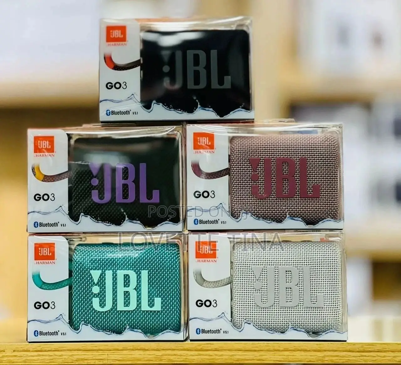 Jbl Go3 Bluetooth Speaker