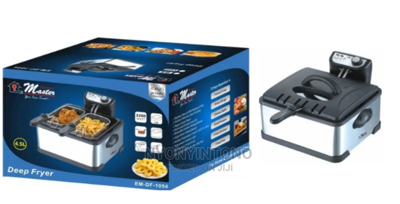 Electromaster 4.5liters Double Deep Fryer