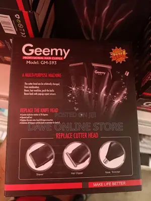 Geemy Multi Purpose Hair Clipper.