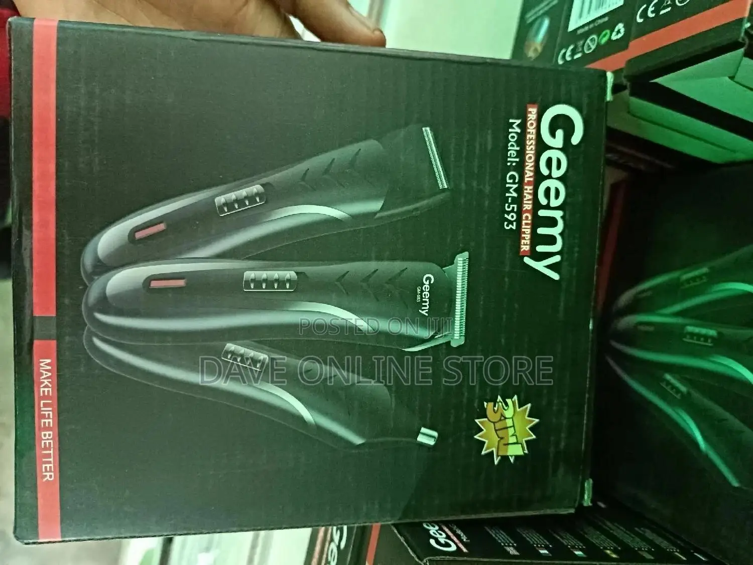 Geemy Multi Purpose Hair Clipper.