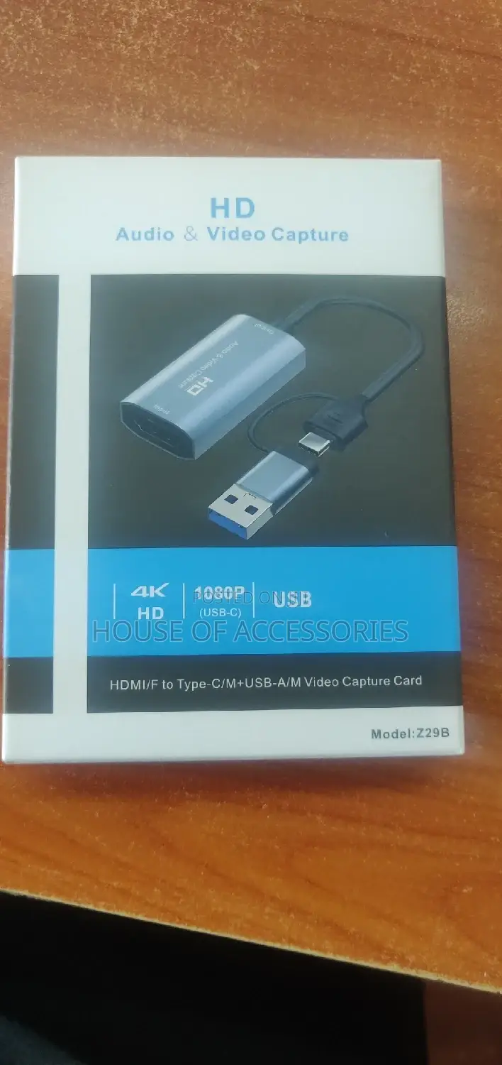 Type C A3.0 USB Video Capture Card