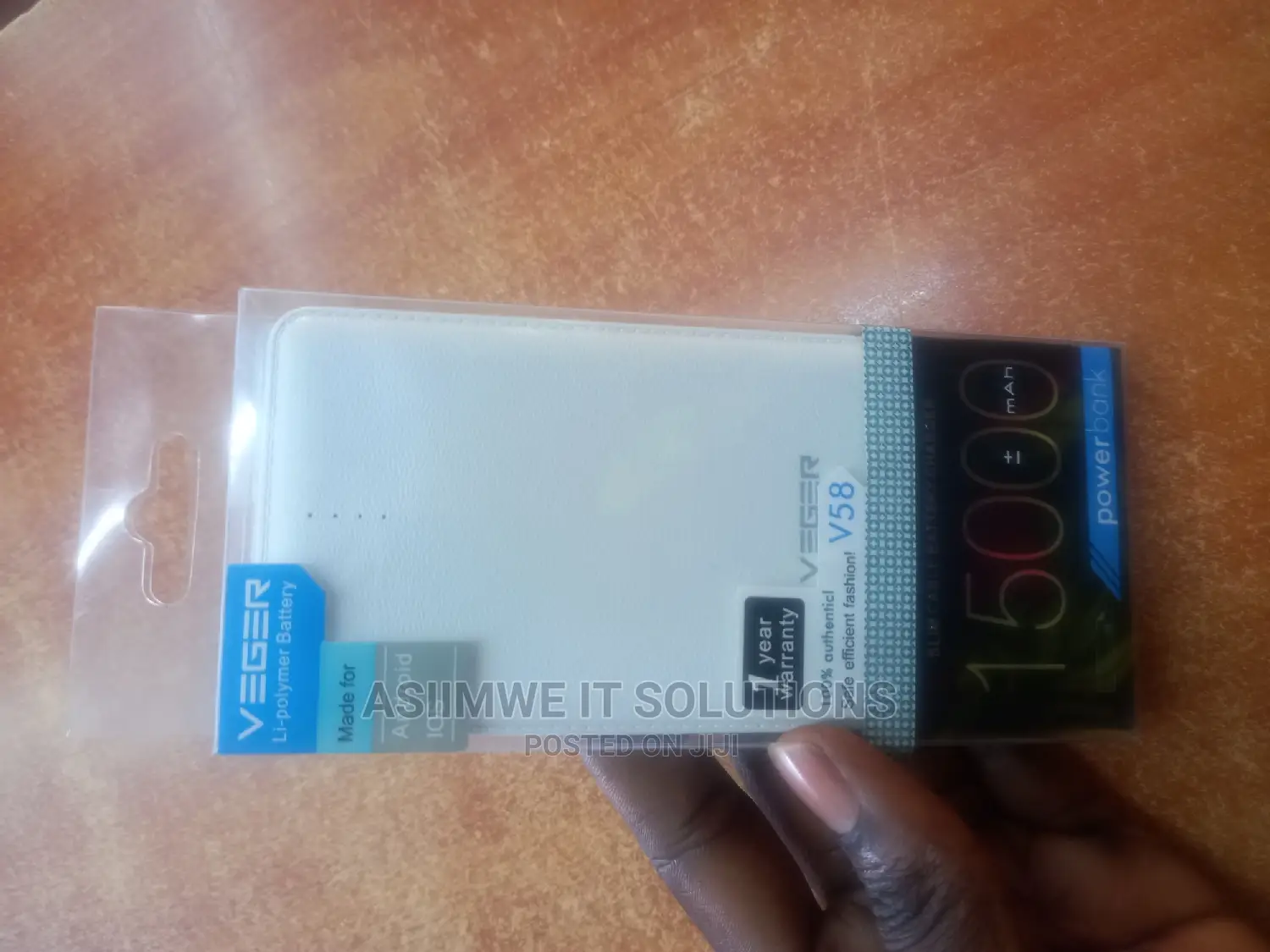 Veger Power Bank 1500mah