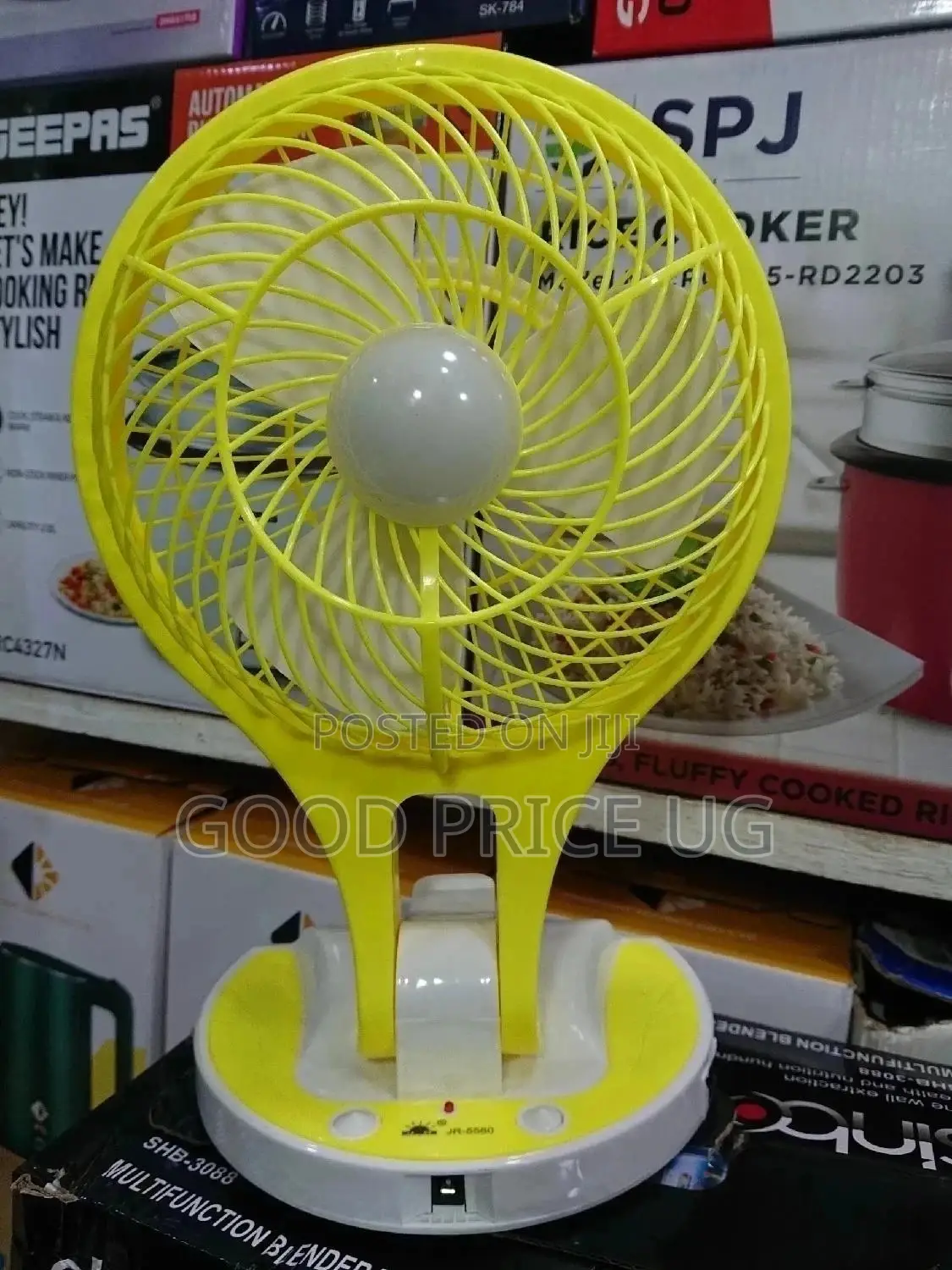 Mini Rechargeable Table Fan