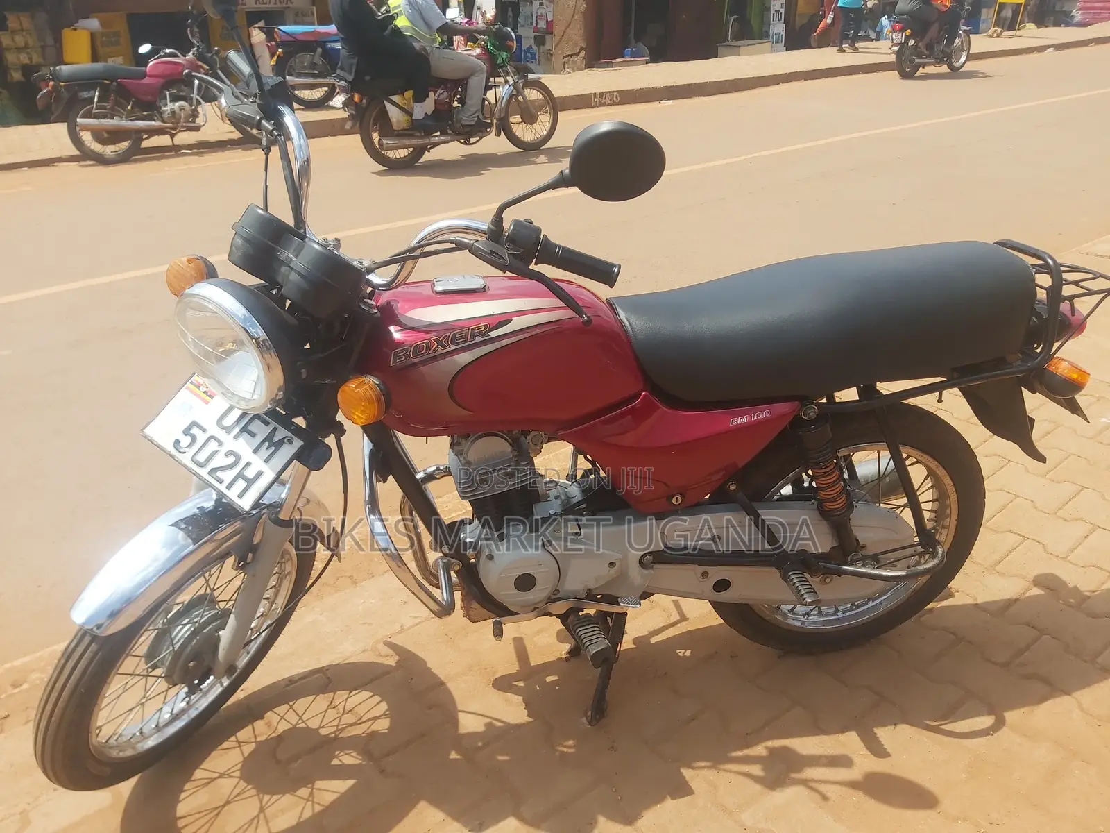 New Bajaj Boxer 2022 Red