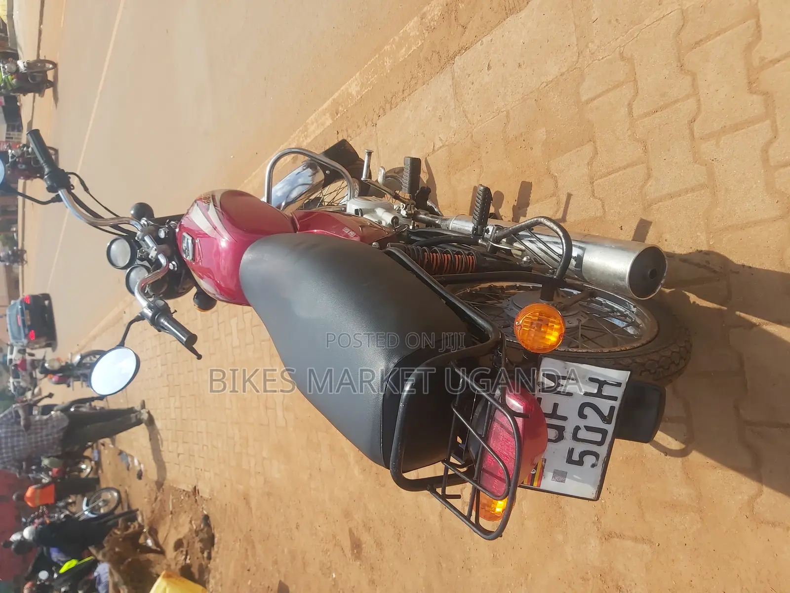 New Bajaj Boxer 2022 Red