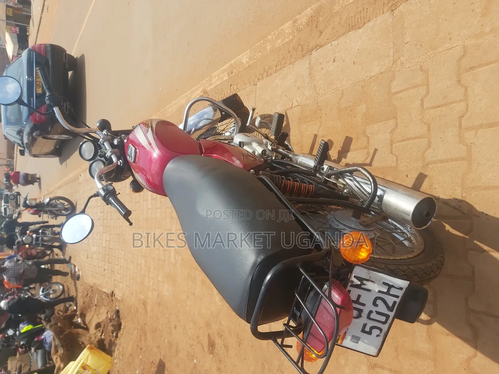 New Bajaj Boxer 2022 Red