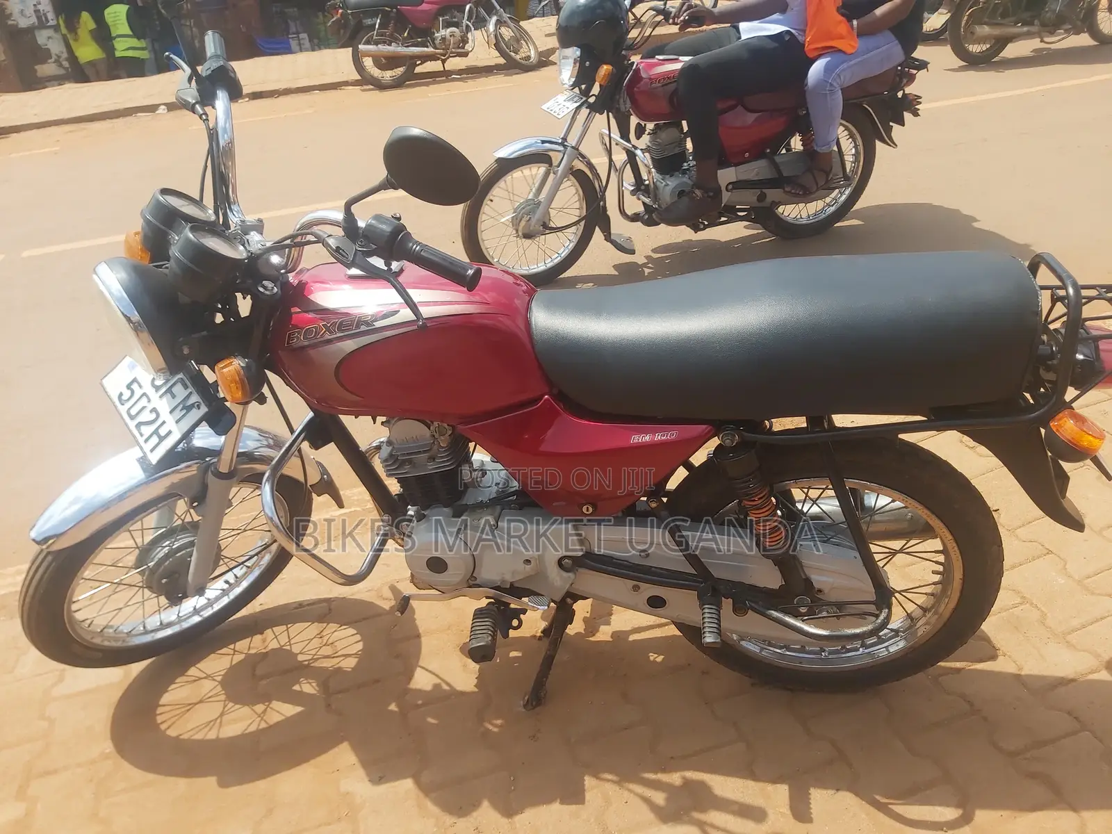 New Bajaj Boxer 2022 Red