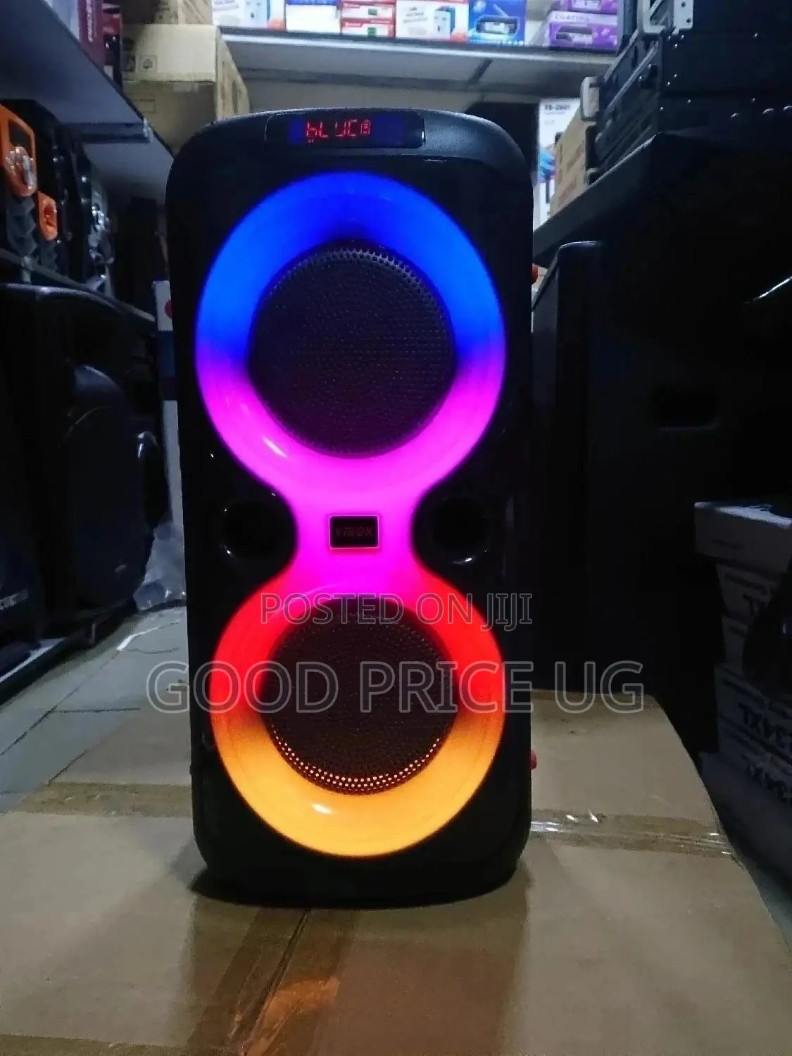 Cortina Portable Movable Party Box/Speaker With Microphone