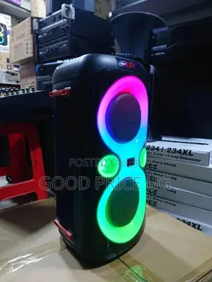 Cortina Portable Movable Party Box/Speaker With Microphone