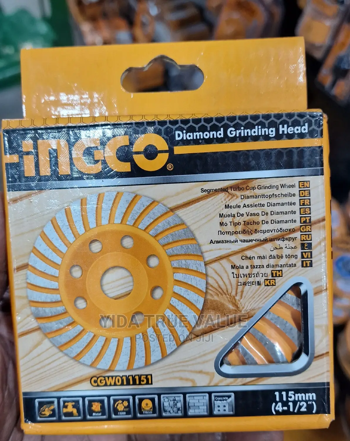 Diamond Grinding Head