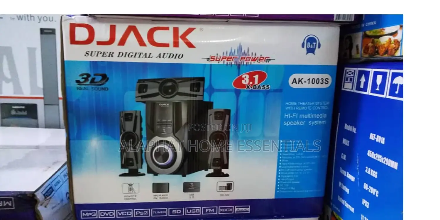 Djack 3.1 Hifi Multi Media Hoofer/Speaker