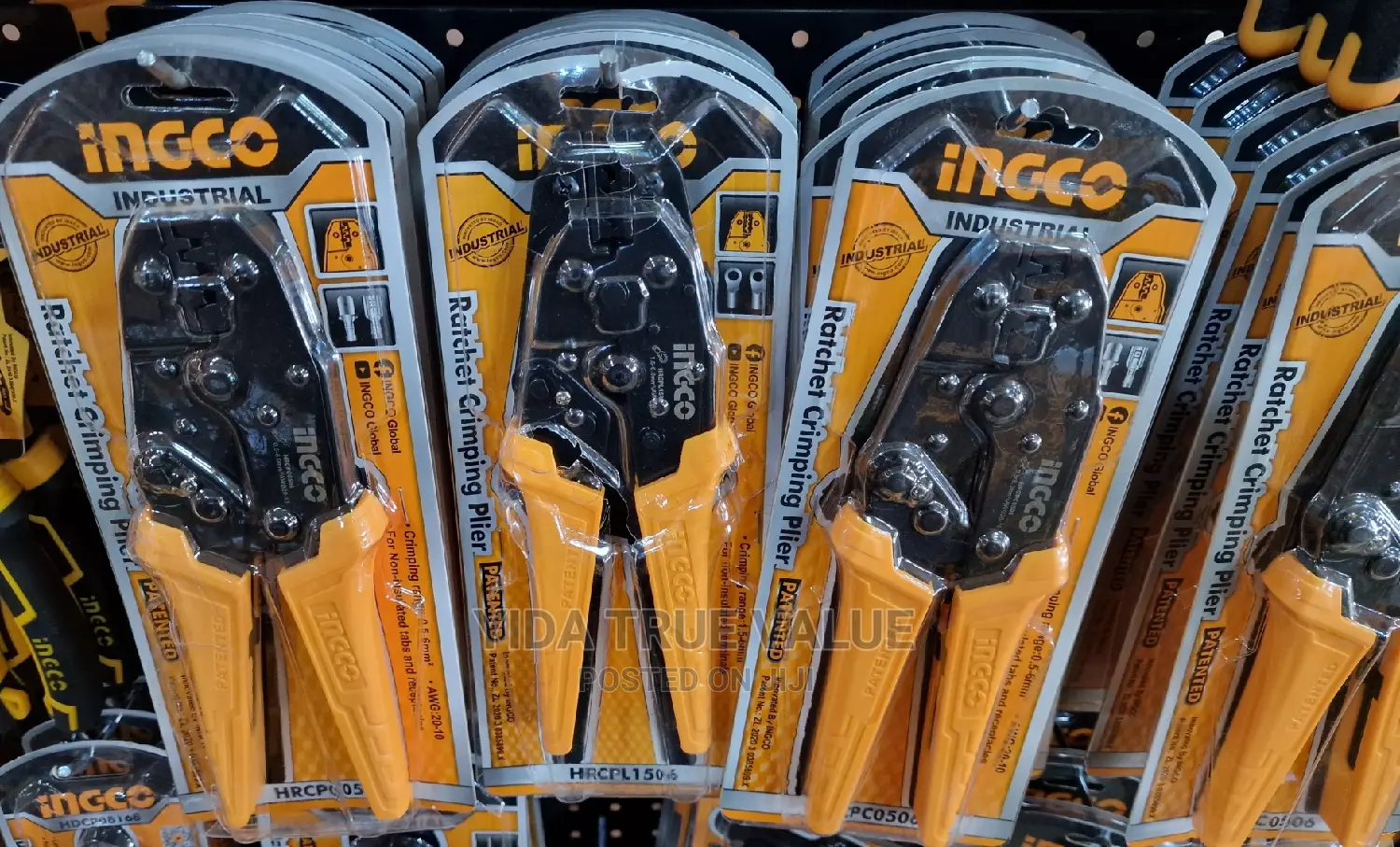 Ratchet Crimping Pilier