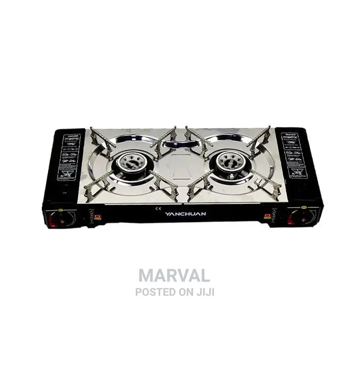 Portable Double Gas Stove