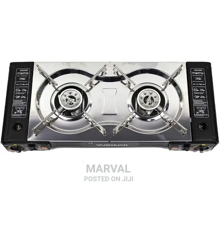 Portable Double Gas Stove