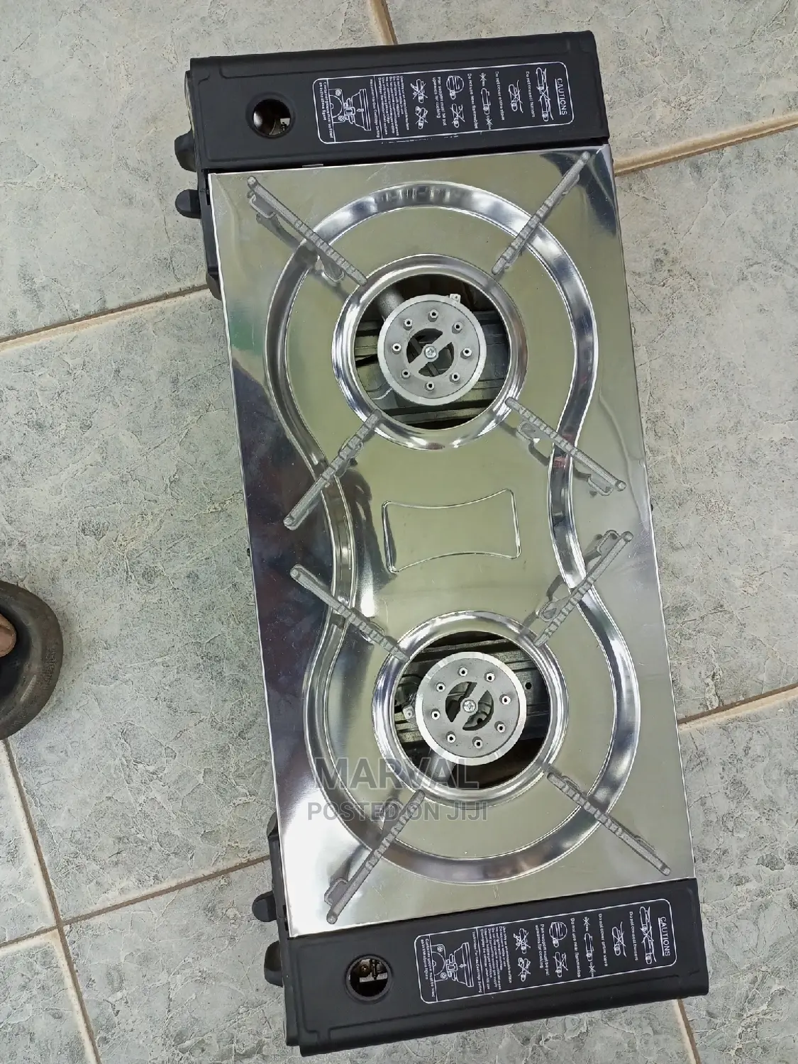 Portable Double Gas Stove