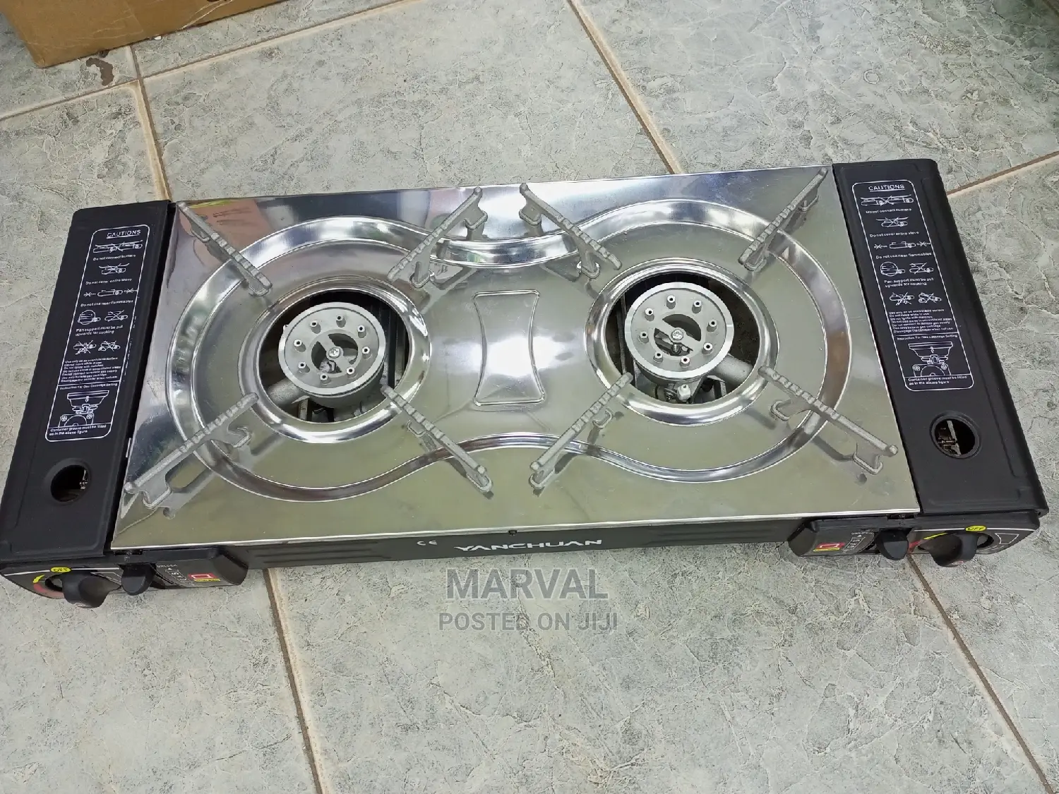 Portable Double Gas Stove
