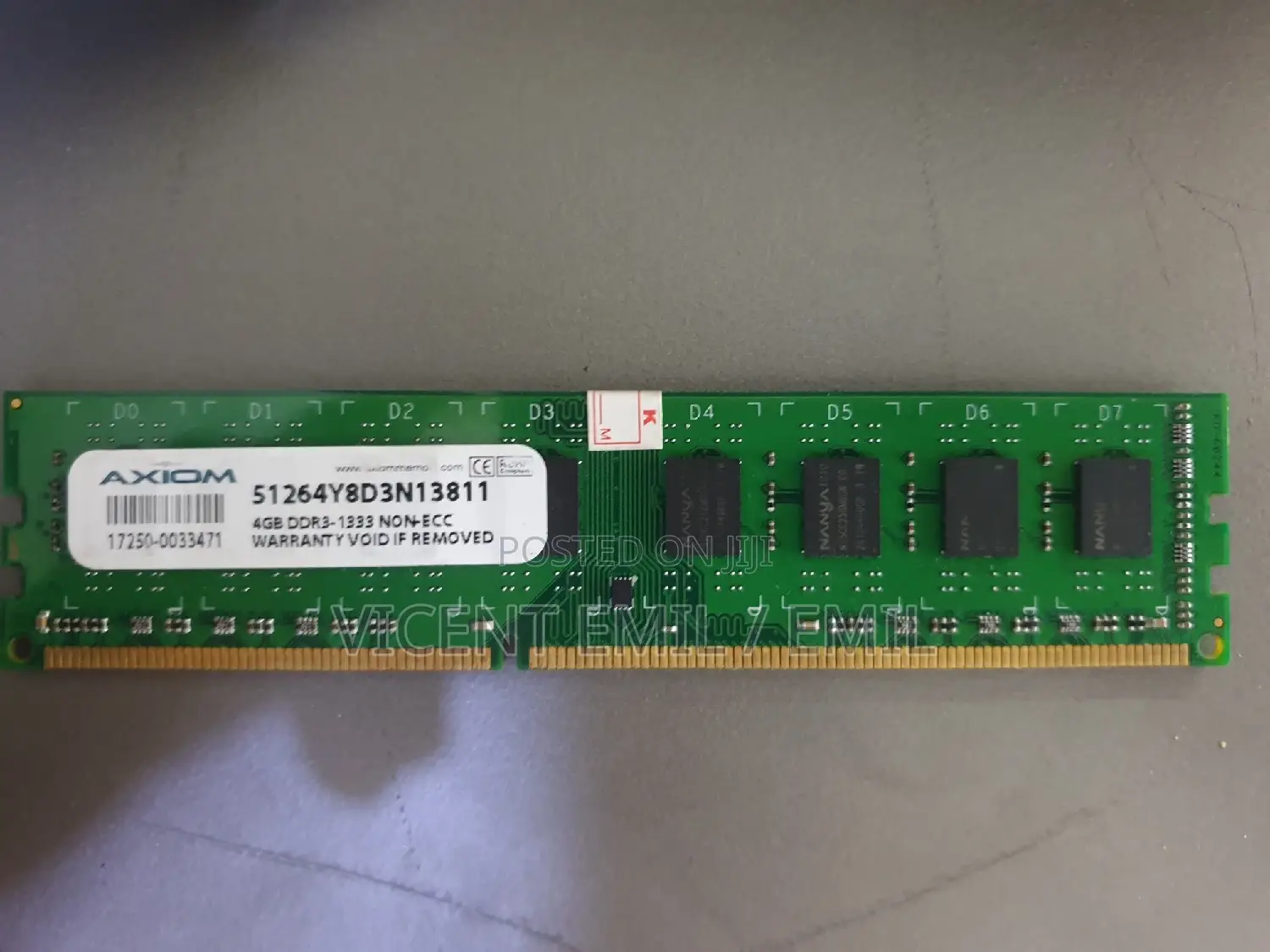 RAM for Desktop 4GB