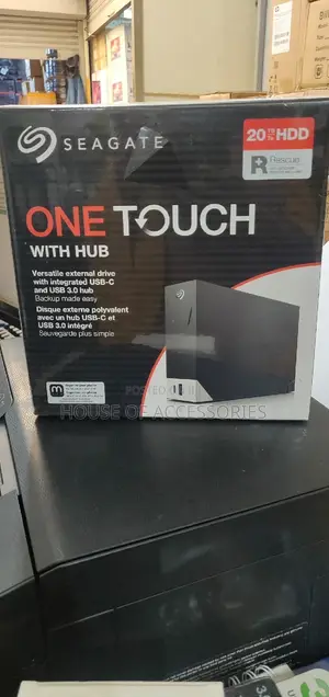 20tb External Seagate One Touch