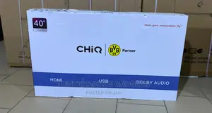 Chiq 40 Inches Digital Tv Built in Hidmi ,Usb,And Dolby