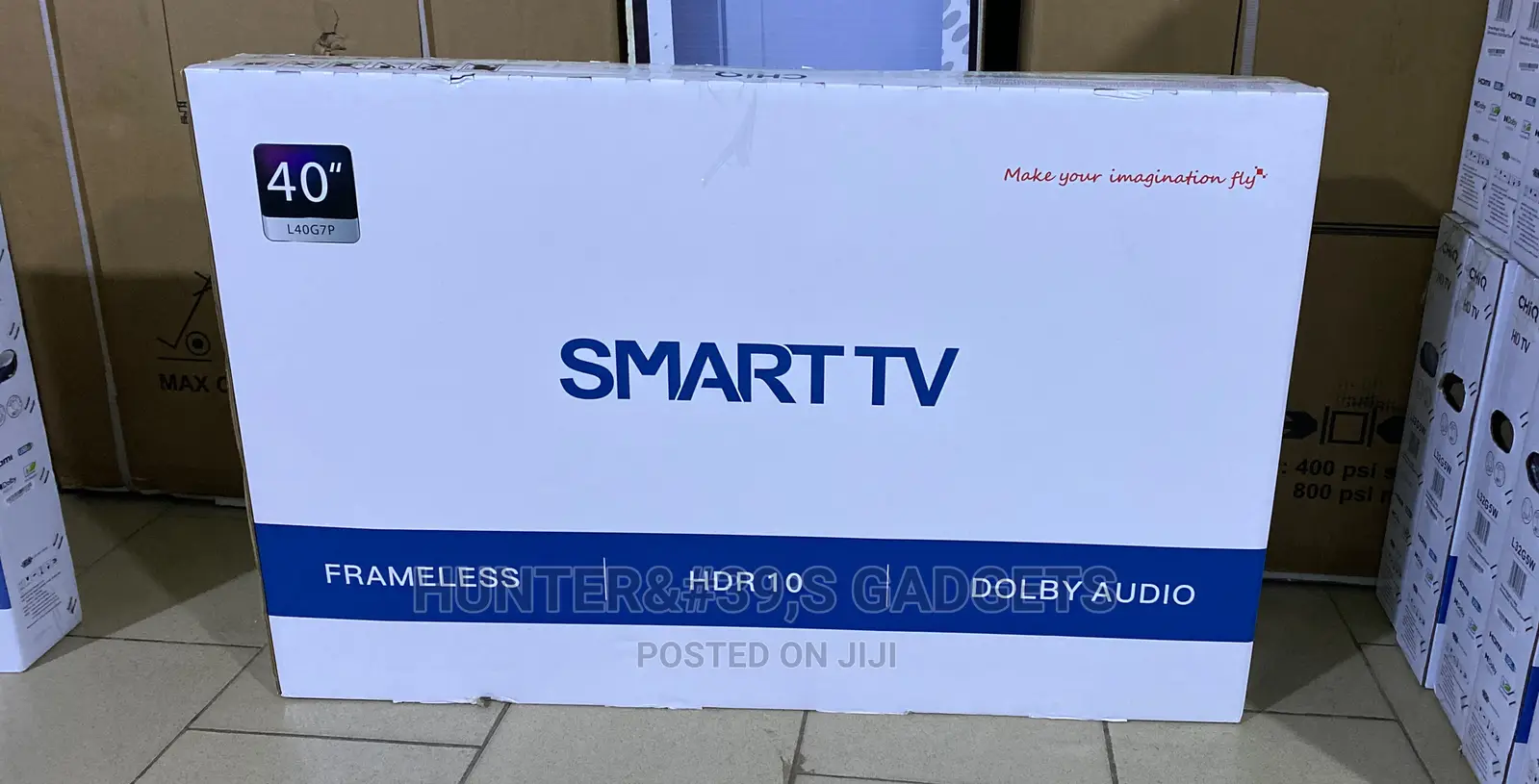 Chiq 40 Inches Smart Android Frameless Digital Tv