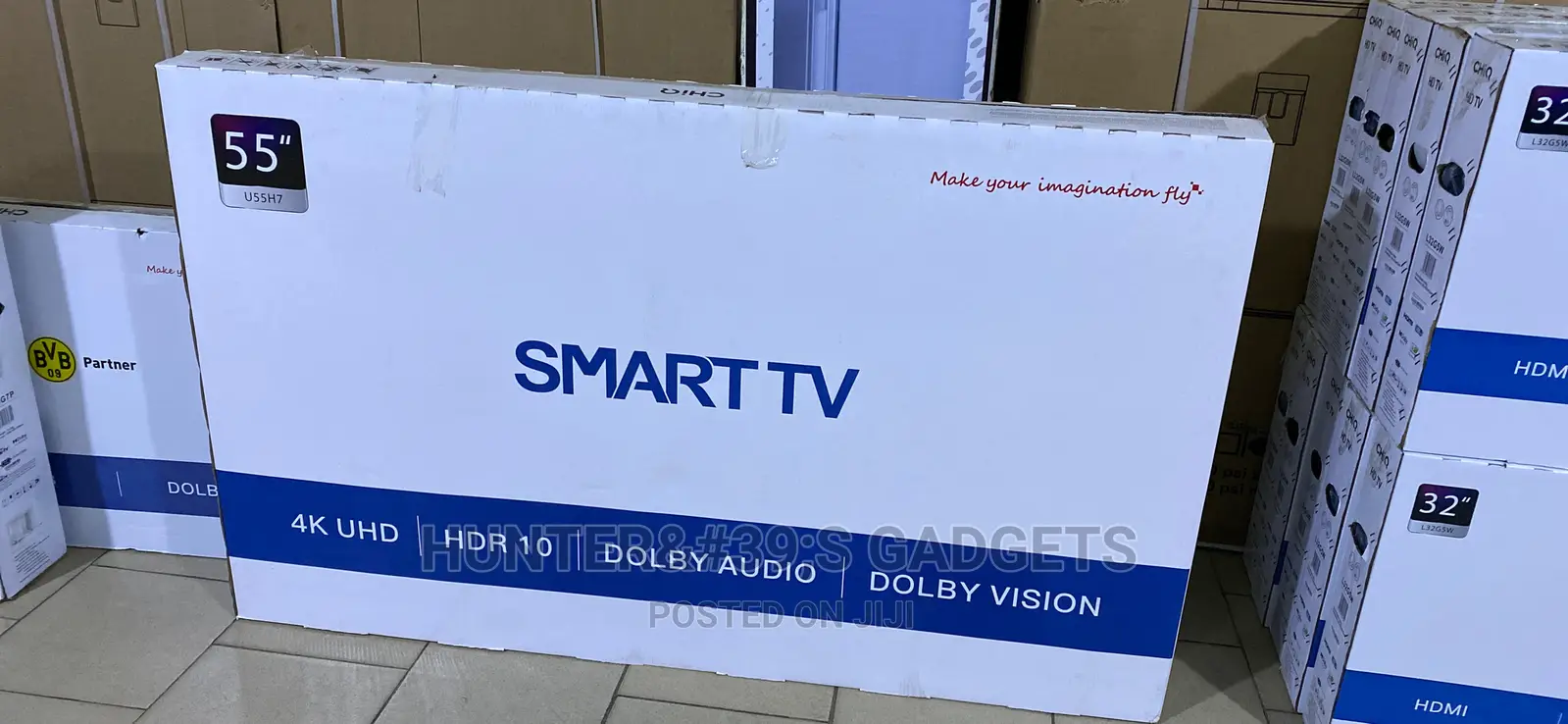 Chiq 55 Inches Smart Uhd Frameless Android Hdr 10 Dolby