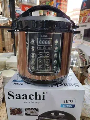 8 Litres Saachi Pressure Cooker With 2 Warranty