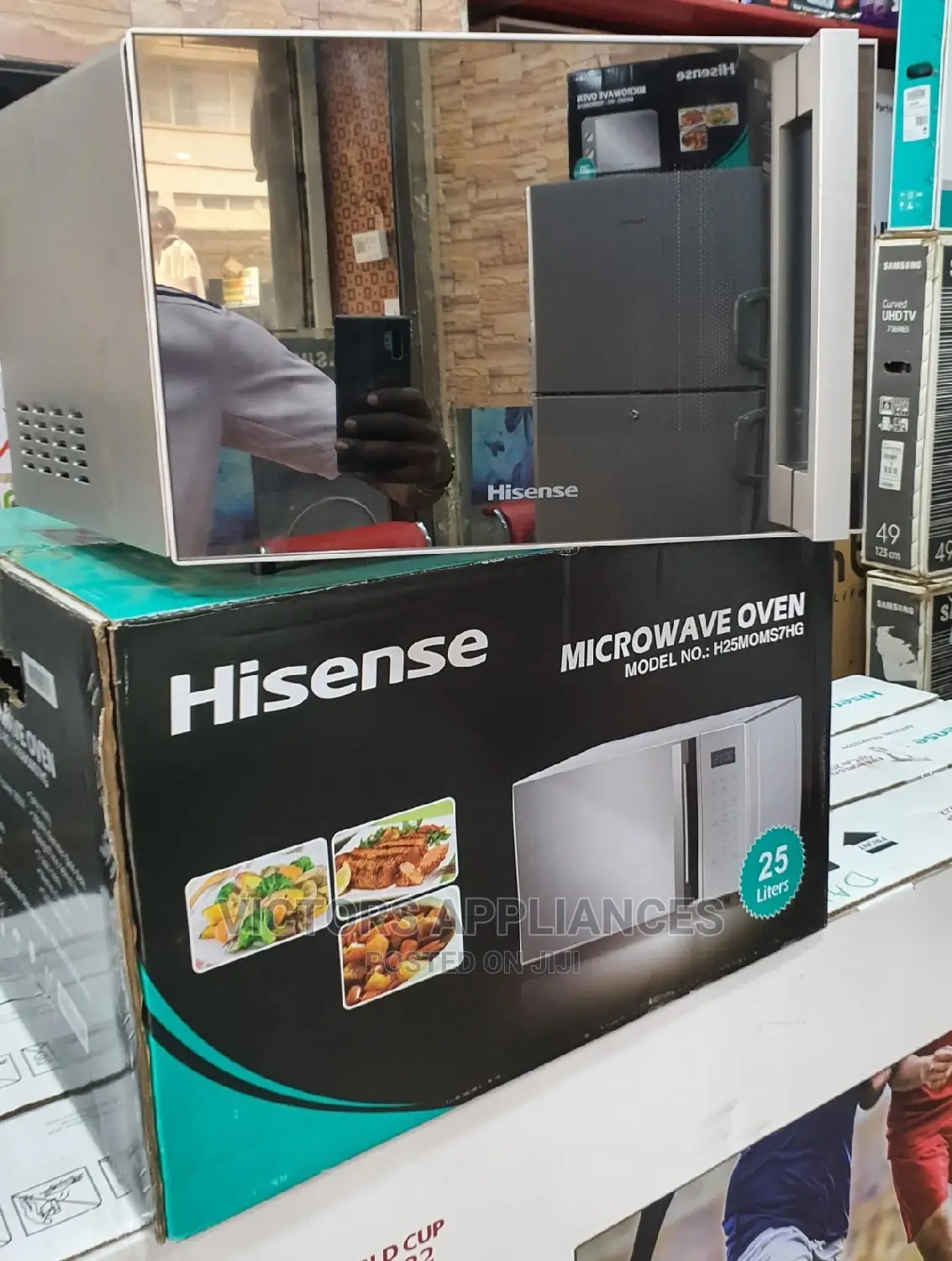 Hisense 25L Microwave Oven With Grill