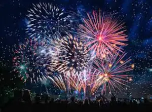 Fireworks.
