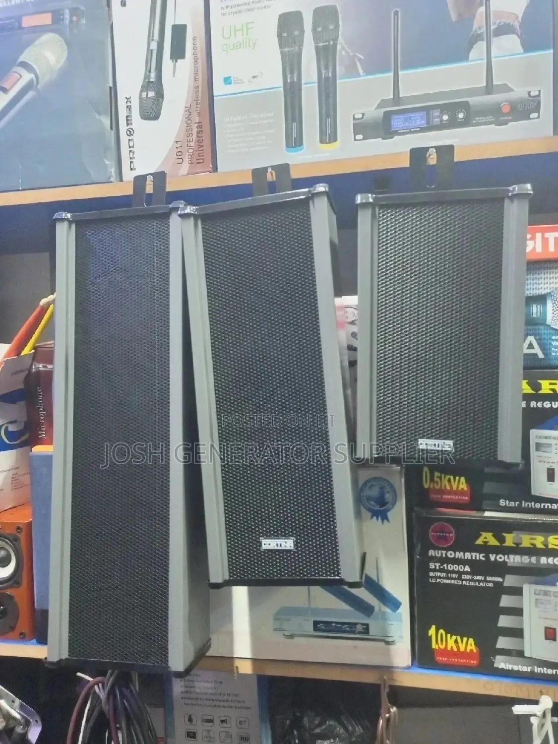 Column Speakers (Small Size)