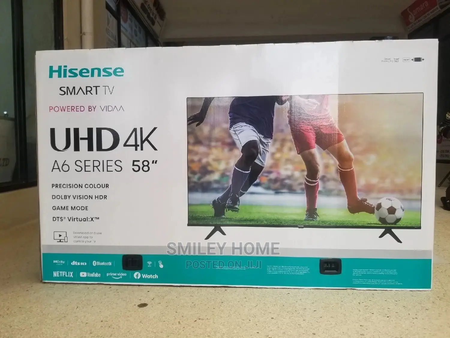 Hisense 58 Inches Smart Tv