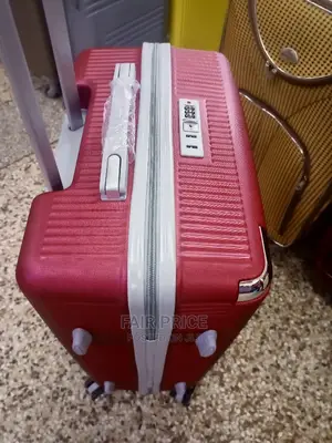 Plastic Suitcases (Red)