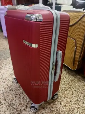 Plastic Suitcases (Red)