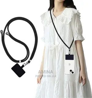 Adjustable Cross Body Neck Strap With Lanyard