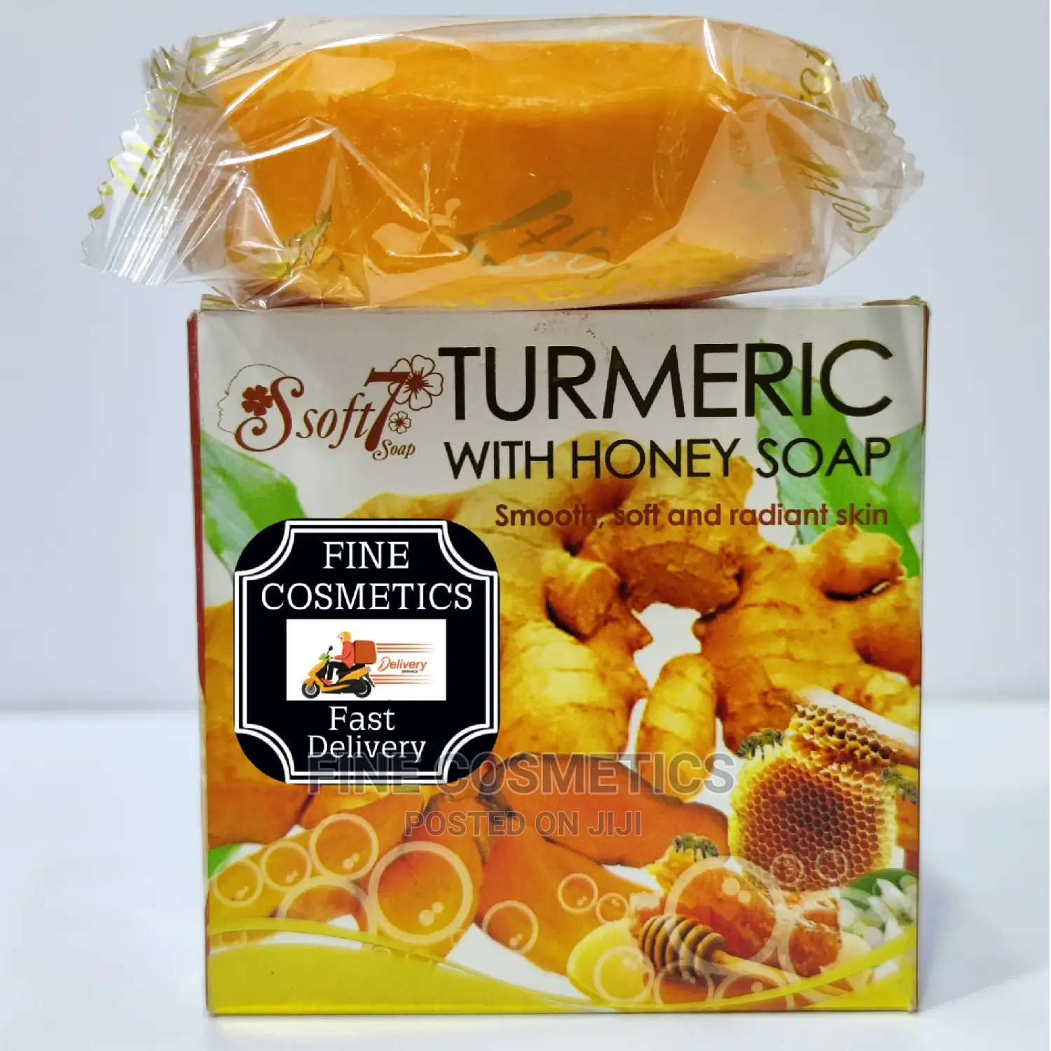 S Soft7 Turmeric Soap With Honey Extracts