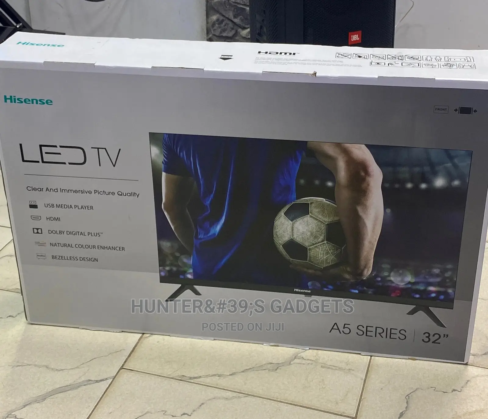 Hisense 32 Inch Digital Frameless Tv A5 Series