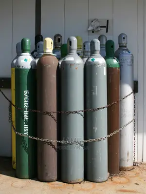Full Set Of Gas Cylinders