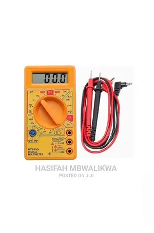 Digital Multimeter LCD Voltage Current Resistance