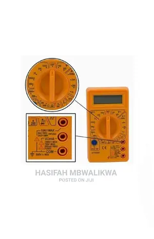 Digital Multimeter LCD Voltage Current Resistance
