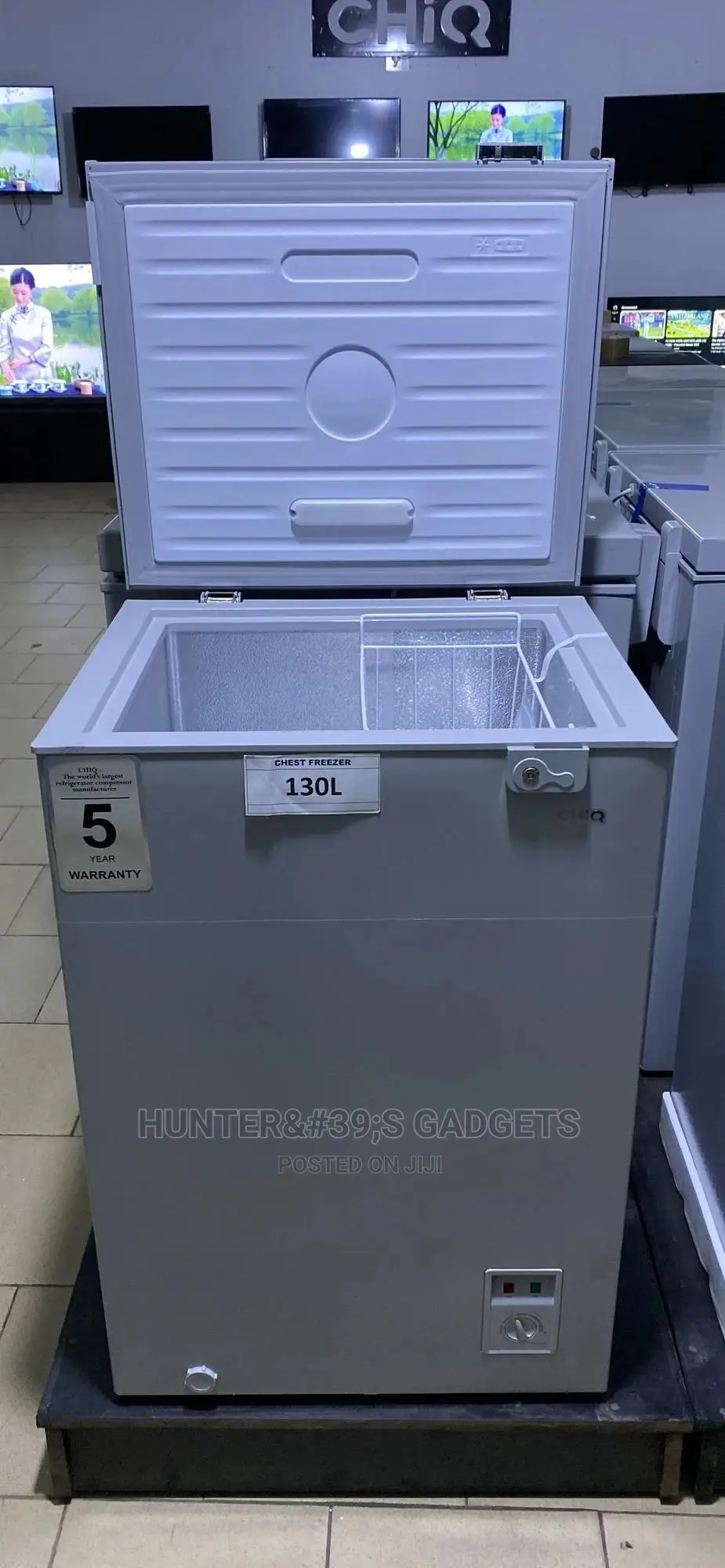 Chiq 130 Liters Chest Freezer Deep Freezer