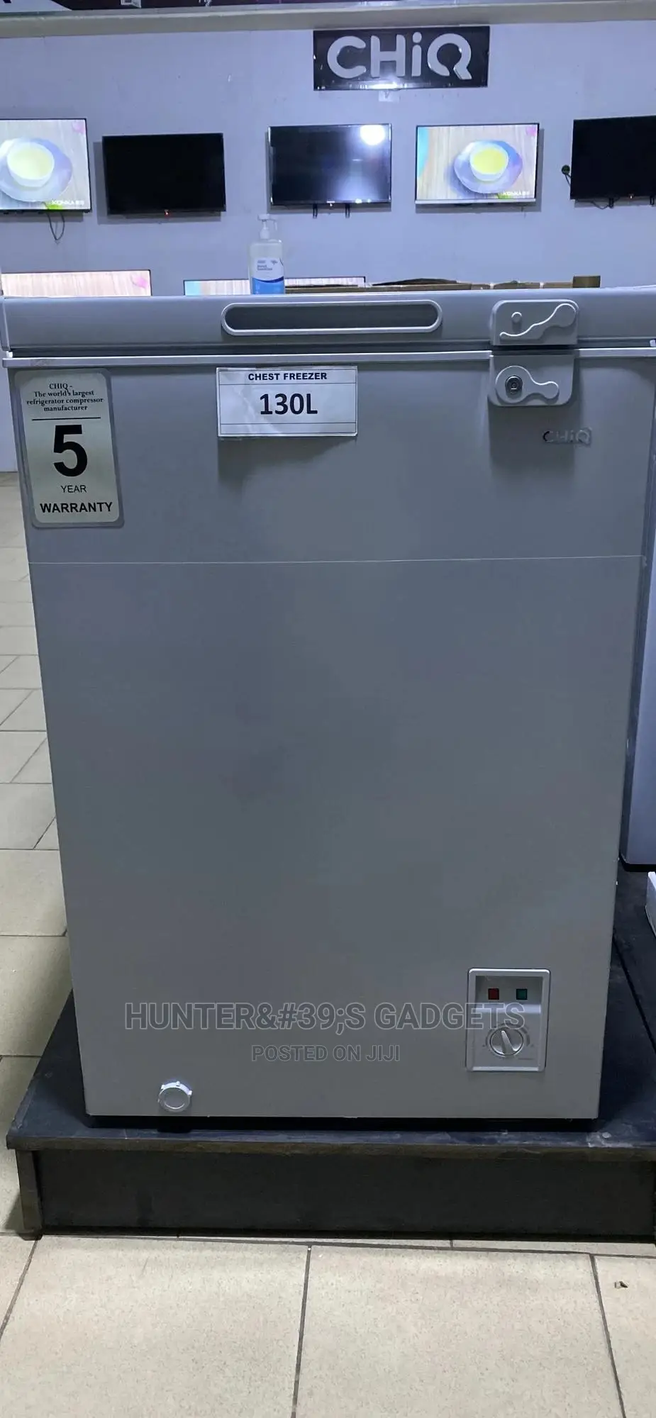 Chiq 130 Liters Chest Freezer Deep Freezer