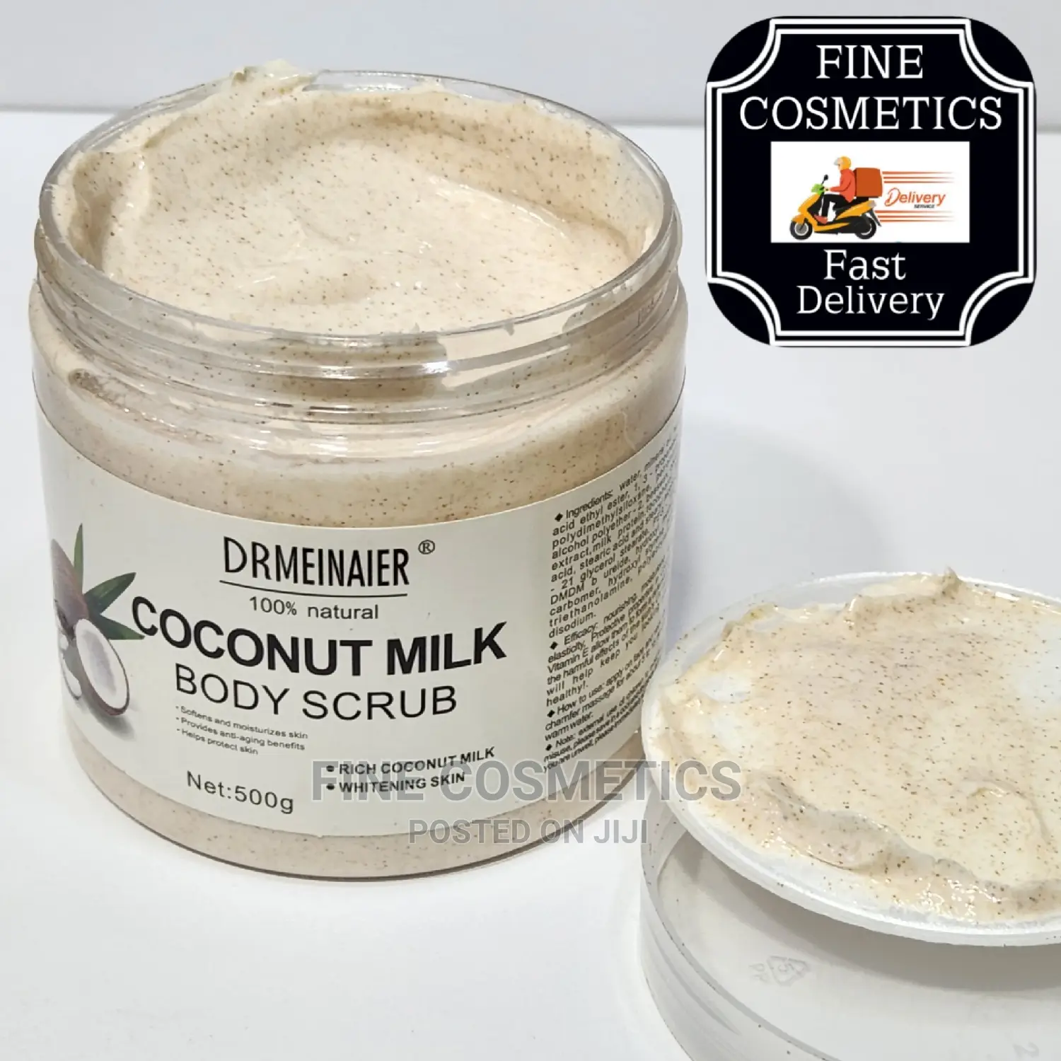 Whitening Coconut Body Milk Scrub