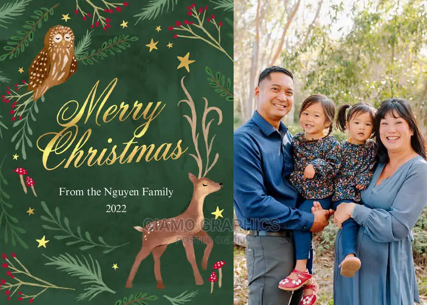 Custom Christmas Cards Printing