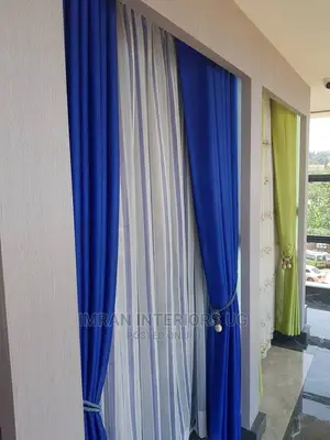 High Quality Curtains Blue
